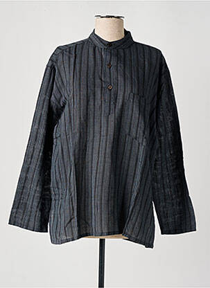 Blouse manches longues manches longues gris DIPAWALI femme