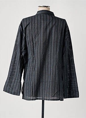 Blouse manches longues manches longues gris DIPAWALI femme