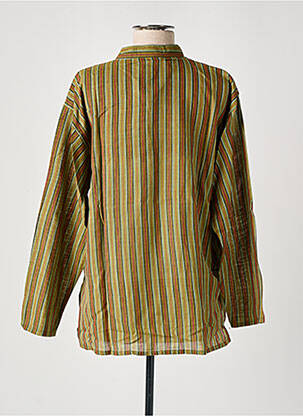 Blouse manches longues manches longues vert DIPAWALI femme