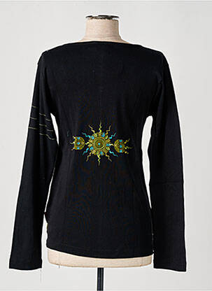Veste casual col rond vert DIPAWALI femme