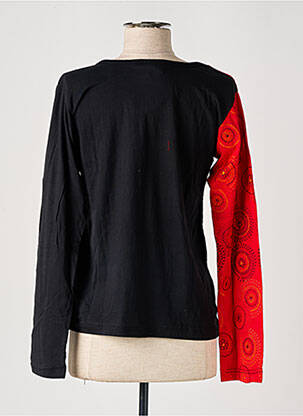 T-shirt manches longues manches longues rouge DIPAWALI femme