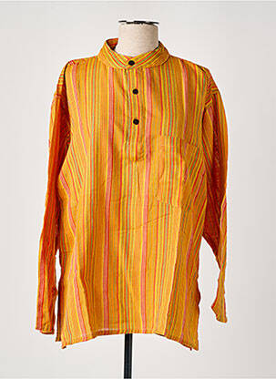 Blouse jaune DIPAWALI pour femme