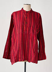 Blouse rouge DIPAWALI pour femme seconde vue