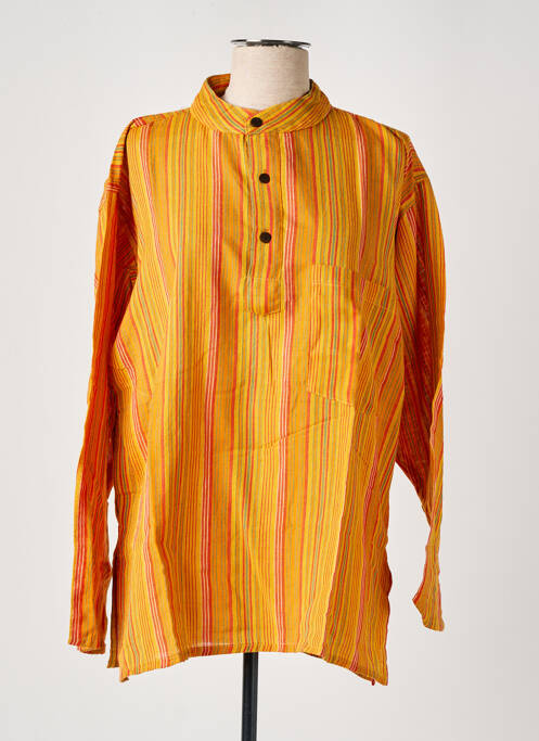 Blouse jaune DIPAWALI pour femme