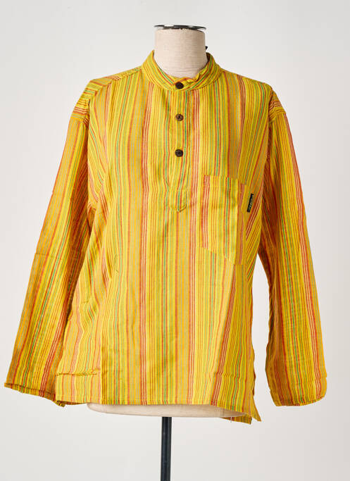 Blouse jaune clair DIPAWALI pour femme