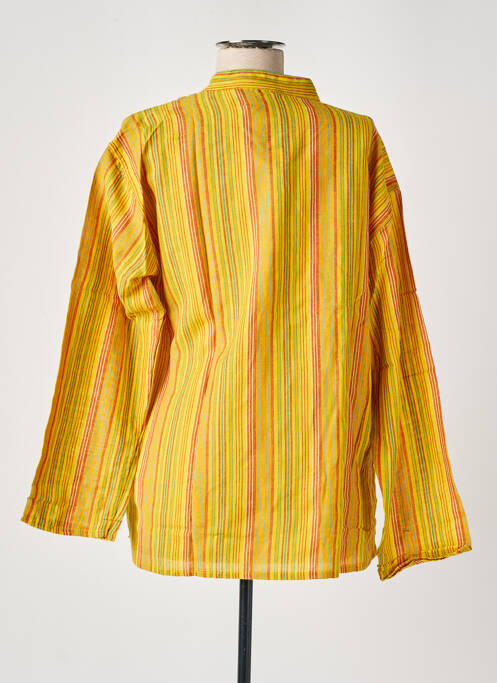 Blouse jaune clair DIPAWALI pour femme