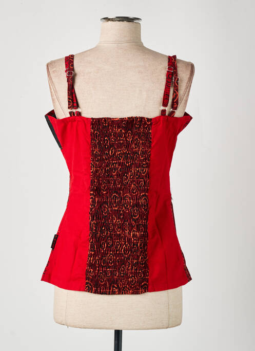 Top rouge DIPAWALI femme