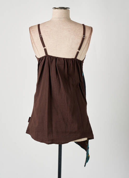 Tunique manches longues bleu DIPAWALI pour femme