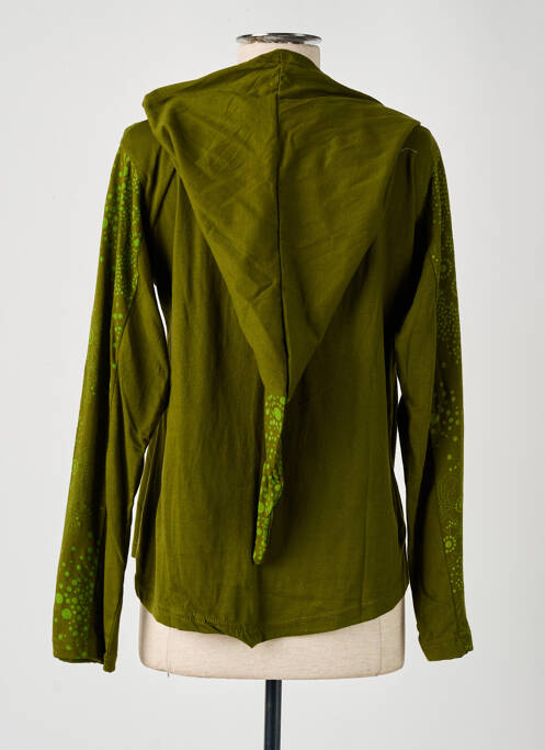 Veste casual vert DIPAWALI pour femme