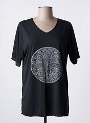 T-shirt noir DIPAWALI pour femme seconde vue