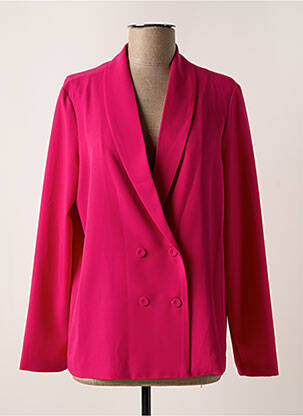 Blazer col châle rose fonce IMPERIAL femme