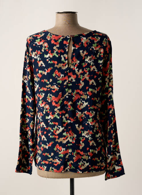 Blouse bleu ICHI pour femme