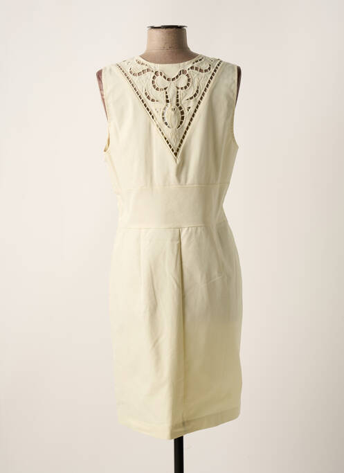 Robe mi-longue beige GOA GOA pour femme