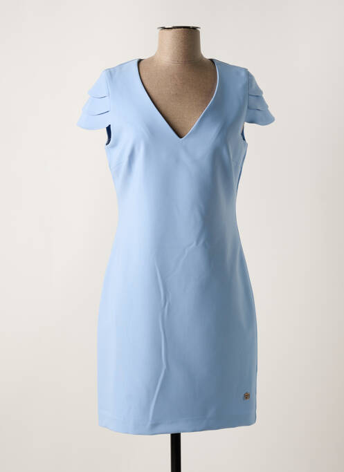 Robe mi-longue bleu FRACOMINA pour femme