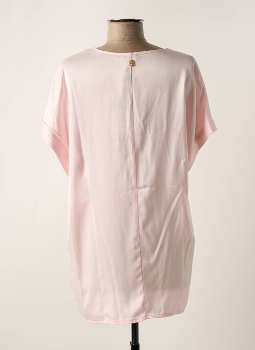 Tunique manches courtes rose FRACOMINA femme