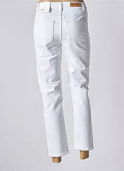 Pantalon 7/8 blanc ICHI pour femme seconde vue