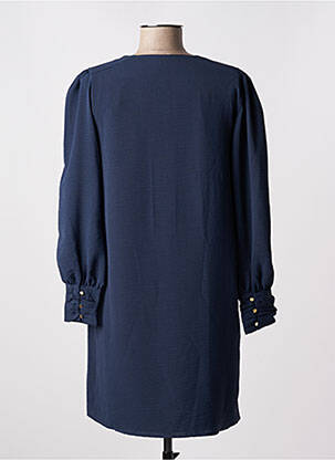 Robe courte manches longues manches longues bleu I.CODE (By IKKS) femme