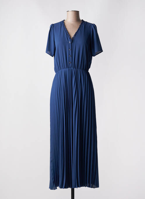 Robe longue bleu I.CODE (By IKKS) pour femme