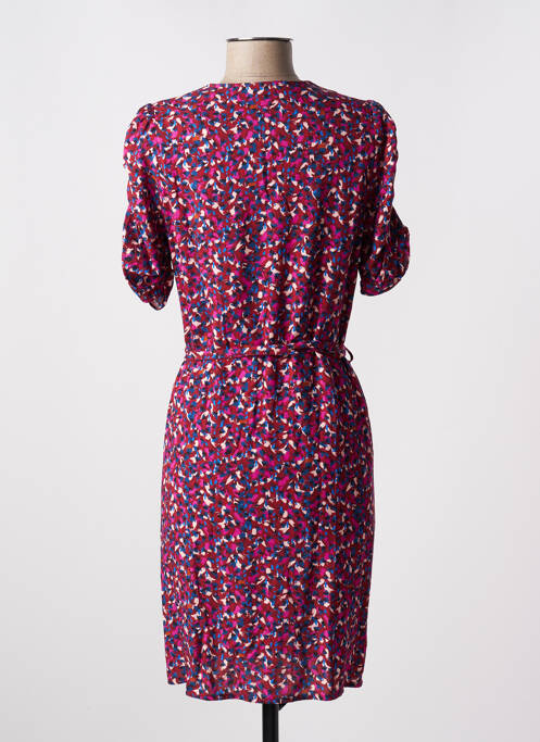 Robe mi-longue rouge I.CODE (By IKKS) pour femme