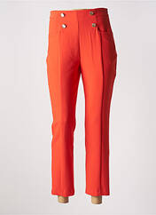 Pantalon 7/8 orange MORGAN pour femme seconde vue