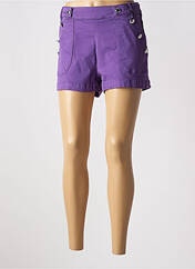 Short violet MORGAN pour femme seconde vue