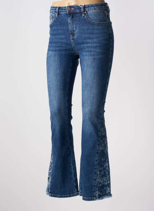 Jeans bootcut bleu NINA CARTER pour femme