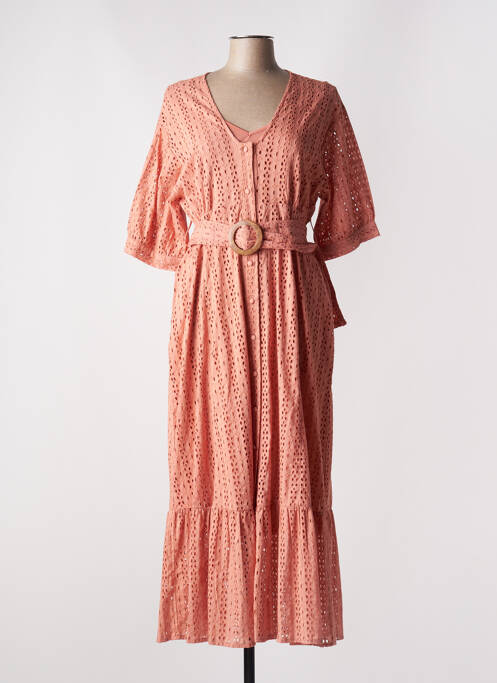 Robe longue rose TIFFOSI pour femme