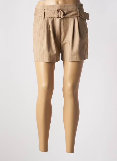 Short beige MORGAN pour femme