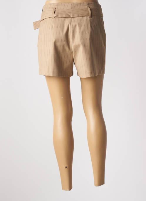 Short beige MORGAN pour femme