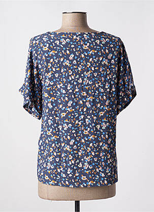 Blouse imprimé fantaisie manches courtes gris I.CODE (By IKKS) femme