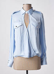 Blouse bleu MORGAN pour femme seconde vue