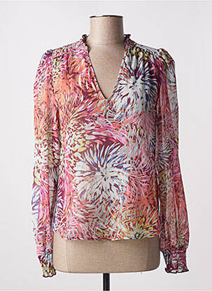 Blouse rose MORGAN pour femme