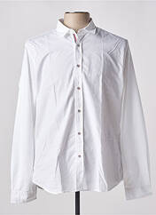 Chemise manches longues blanc LE TEMPS DES CERISES pour homme seconde vue