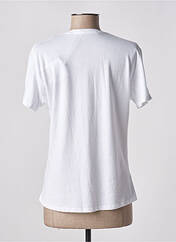 T-shirt blanc PLEASE pour femme seconde vue