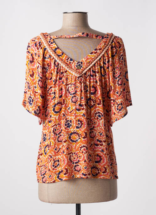 Blouse orange LOLA ESPELETA femme