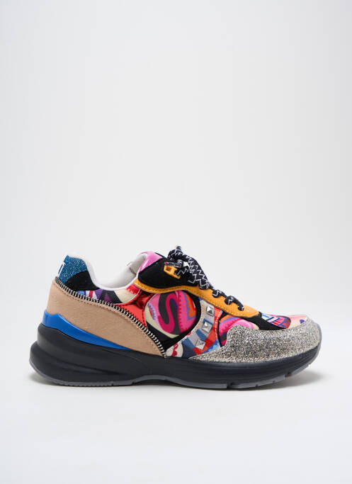 Baskets argent DESIGUAL pour femme