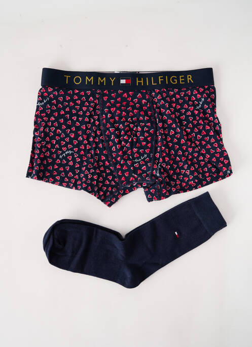 Boxer bleu TOMMY HILFIGER pour homme