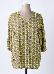 Blouse jaune TELMAIL pour femme seconde vue