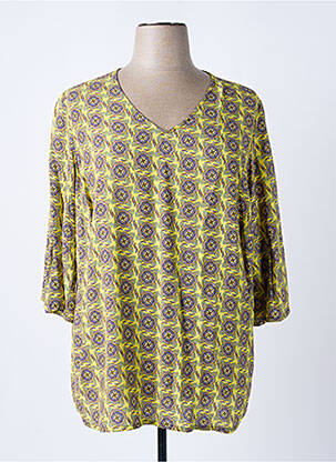 Blouse jaune TELMAIL pour femme