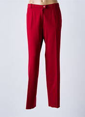 Pantalon droit rouge CHRISTIAN MARRY pour femme seconde vue