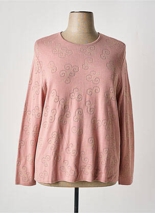 Pull rose SAINT CHARLES pour femme