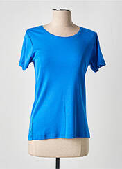 T-shirt bleu M.X.O pour femme seconde vue