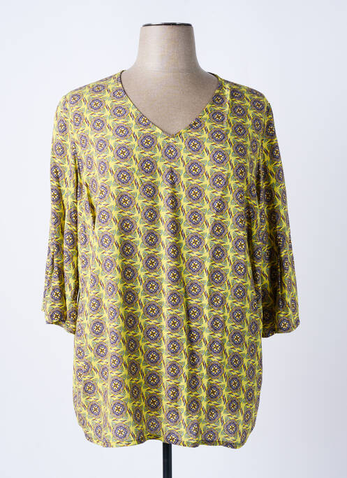 Blouse jaune TELMAIL pour femme