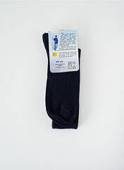 Chaussettes bleu PERRIN pour homme seconde vue