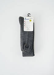 Chaussettes gris PERRIN pour homme seconde vue