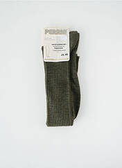 Chaussettes vert PERRIN pour homme seconde vue