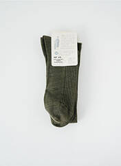 Chaussettes vert PERRIN pour homme seconde vue