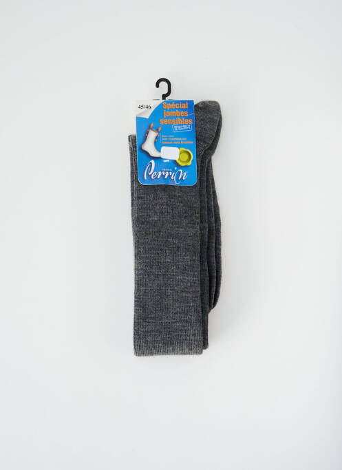 Chaussettes gris PERRIN pour homme