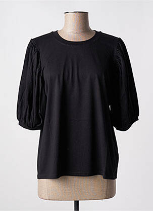 T-shirt manches longues manches longues noir IDANO femme