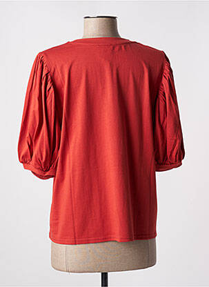 T-shirt manches longues manches longues orange IDANO femme